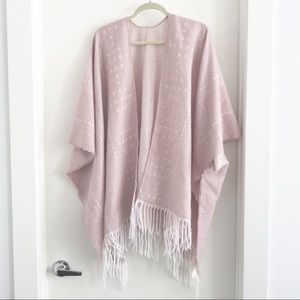 NWT Gentle Fawn Pink Shawl M/L